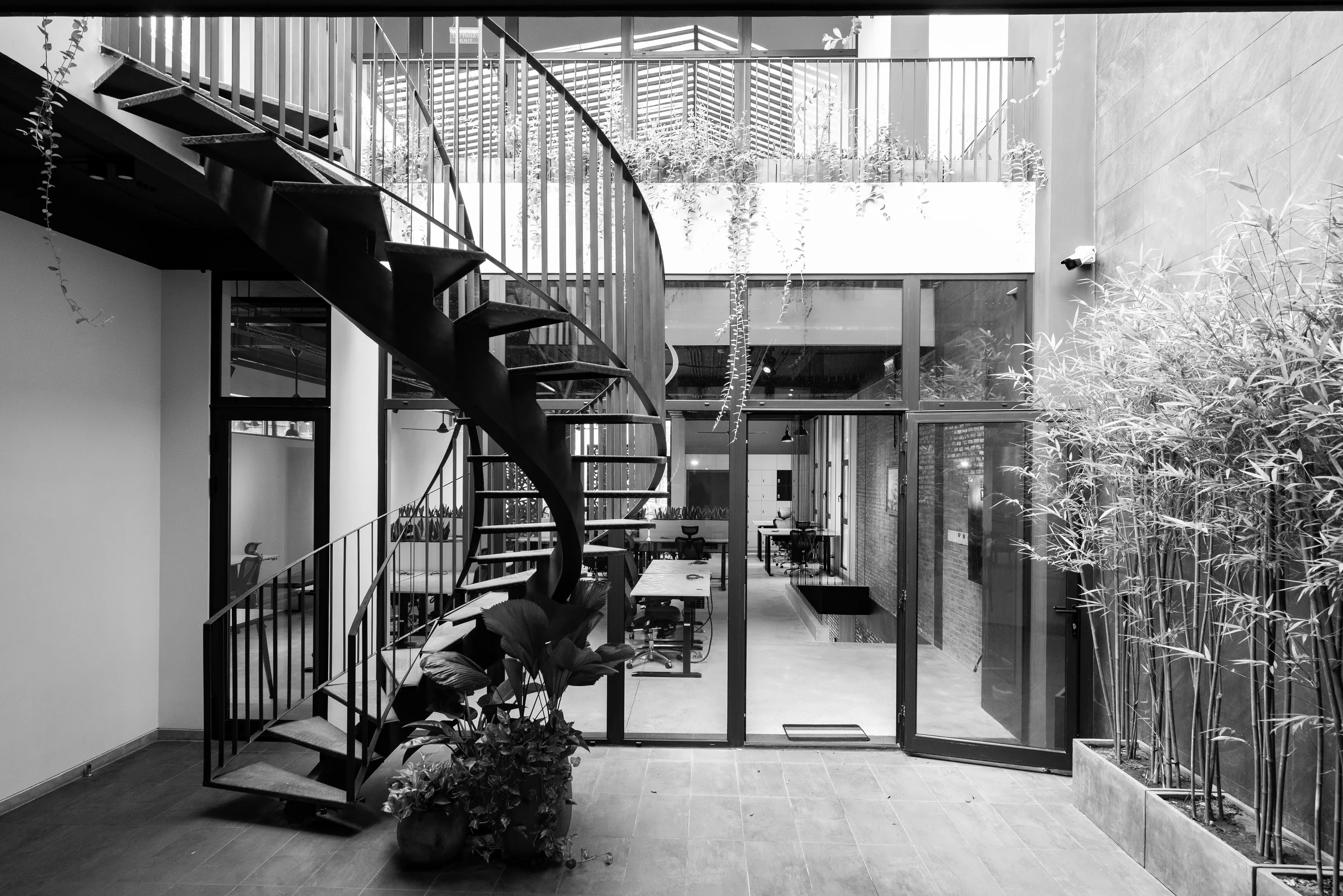 mgm-office-danang - mgm-courtyard-staricase